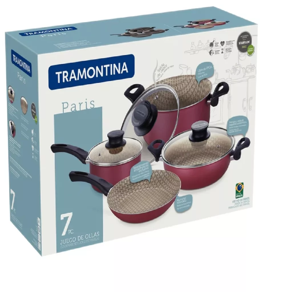 سرویس پخت و پز 7 پارچه ترامونتینا مدل Paris