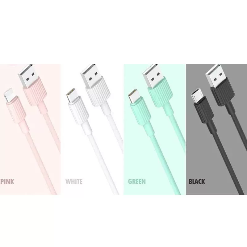 کابل تبدیل USB به لایتنینگ مدل NB112 طول 1 متر