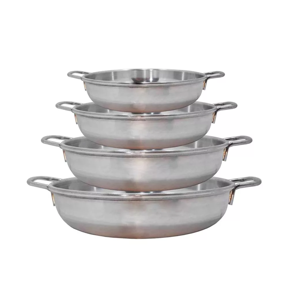 سرویس تابه 4 پارچه مدل روحی طرح استیل