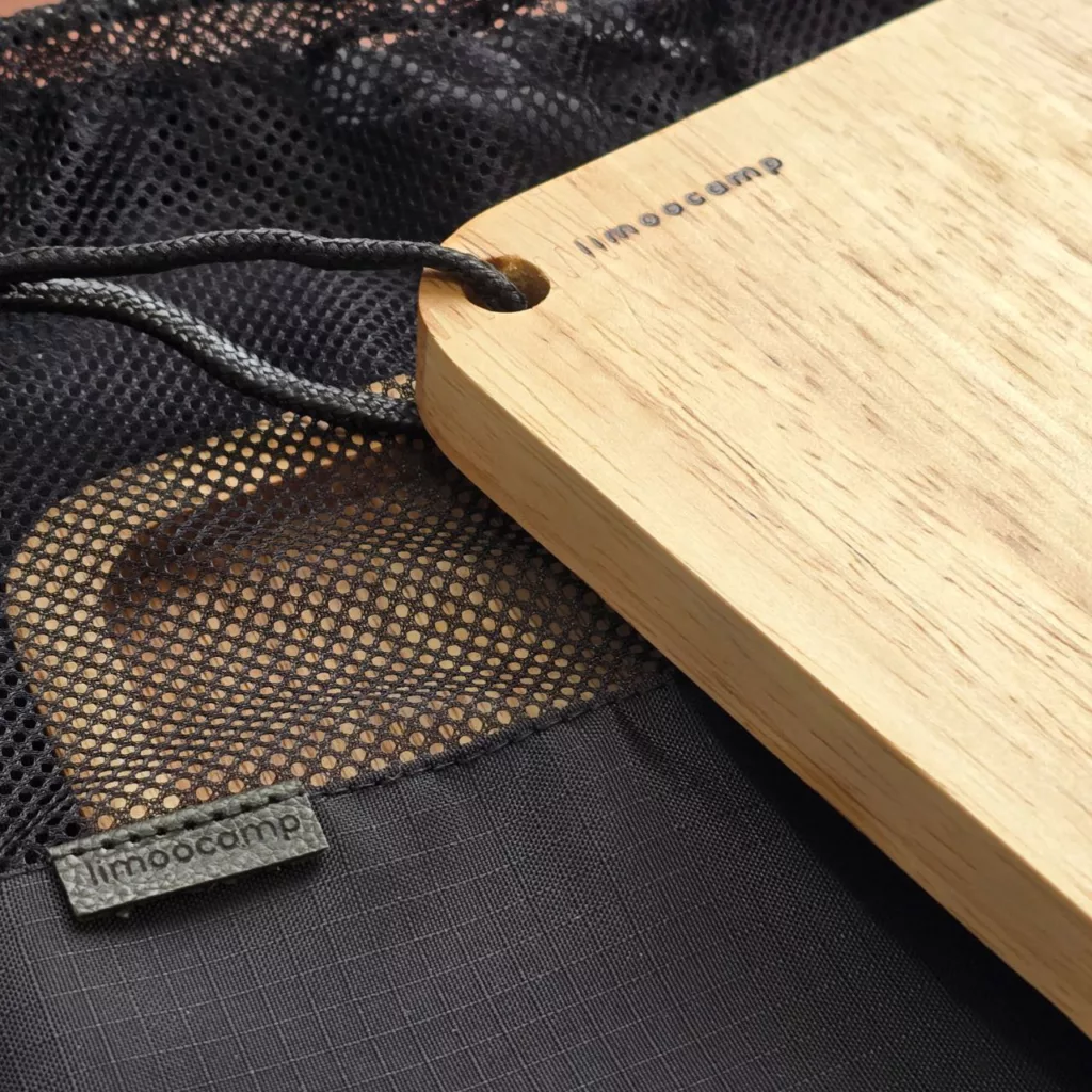 بشقاب سفری لیمو کمپ مدل چوبی