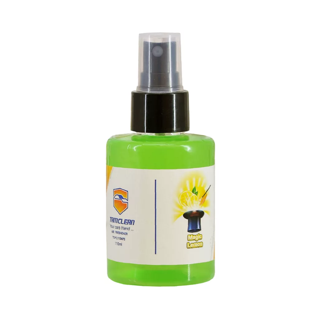 اسپری خوشبو کننده خودرو تام کلین مدل مجیک لمن کد TC-FL110NFS حجم 110 میلی لیتر