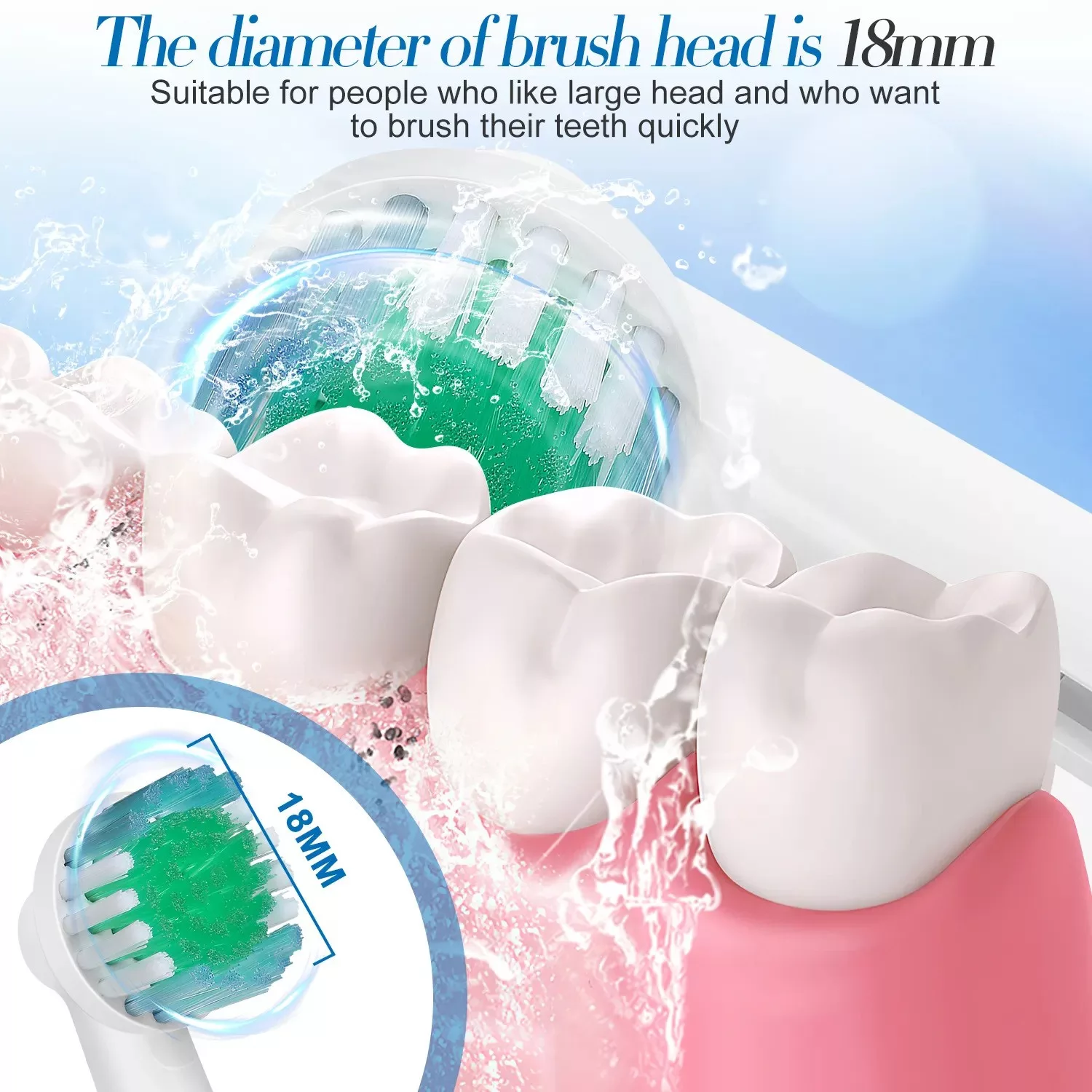 سری یدک مسواک برقی مدل SB-17A PRO بسته 4 عددی