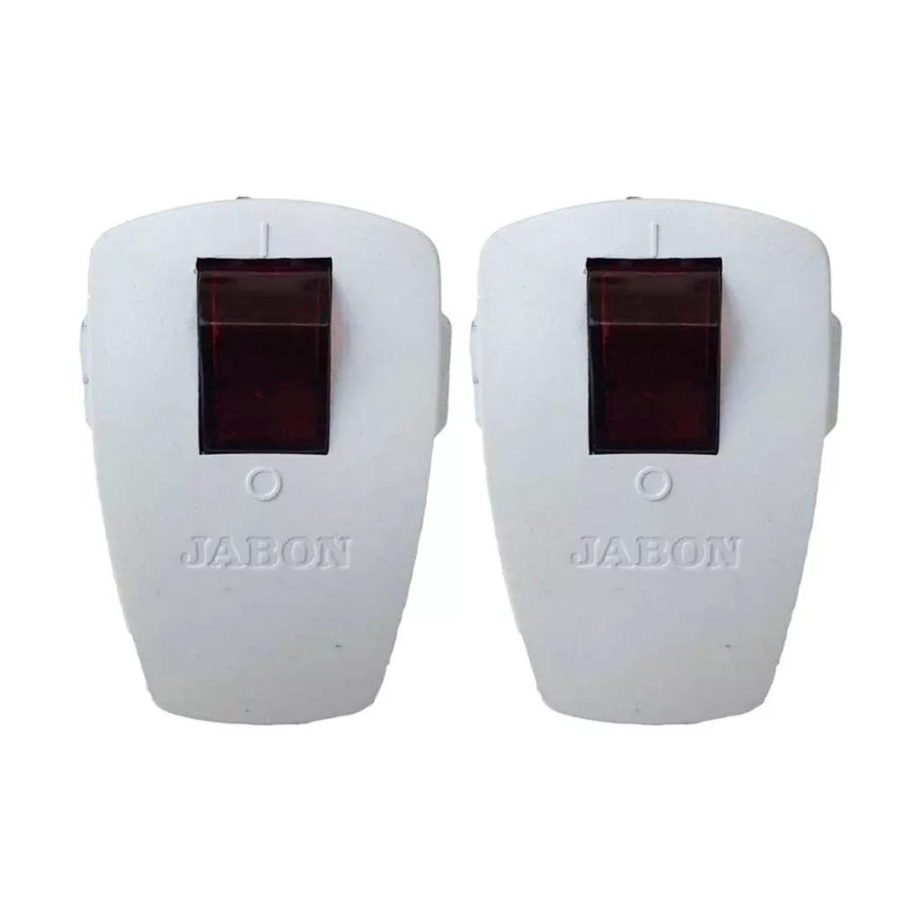 دوشاخه برق جابون مدل کلید دار بسته دو عددی