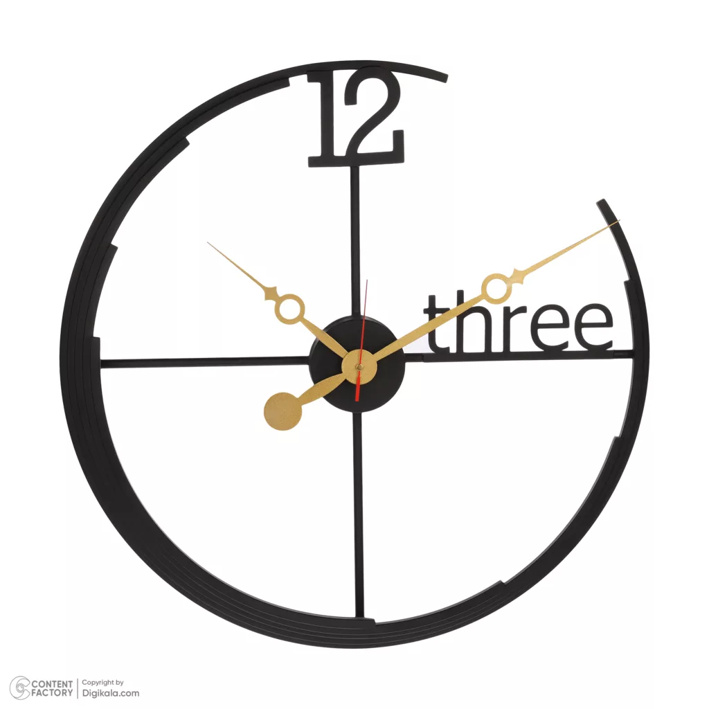 ساعت دیواری مکانیکی مدل مدرن