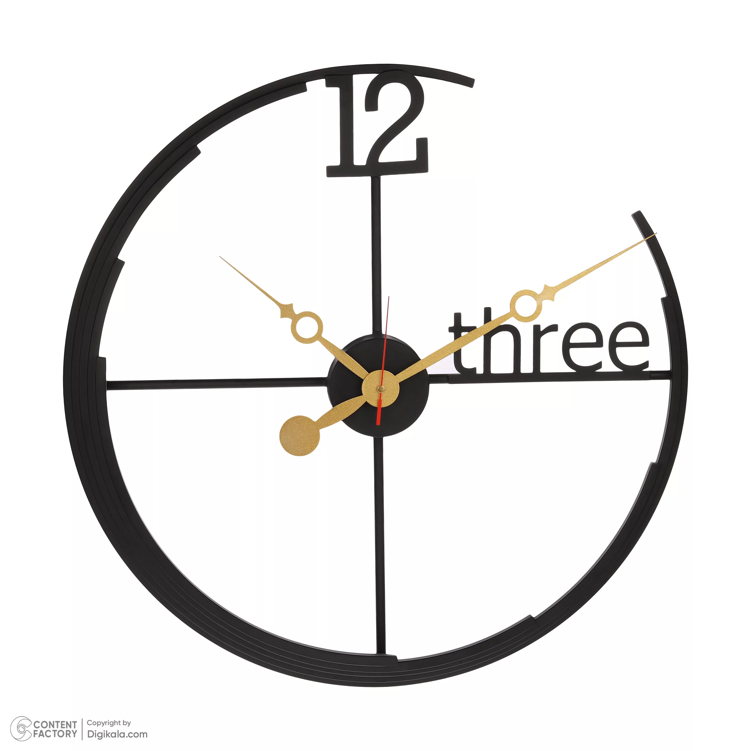 ساعت دیواری مکانیکی مدل مدرن