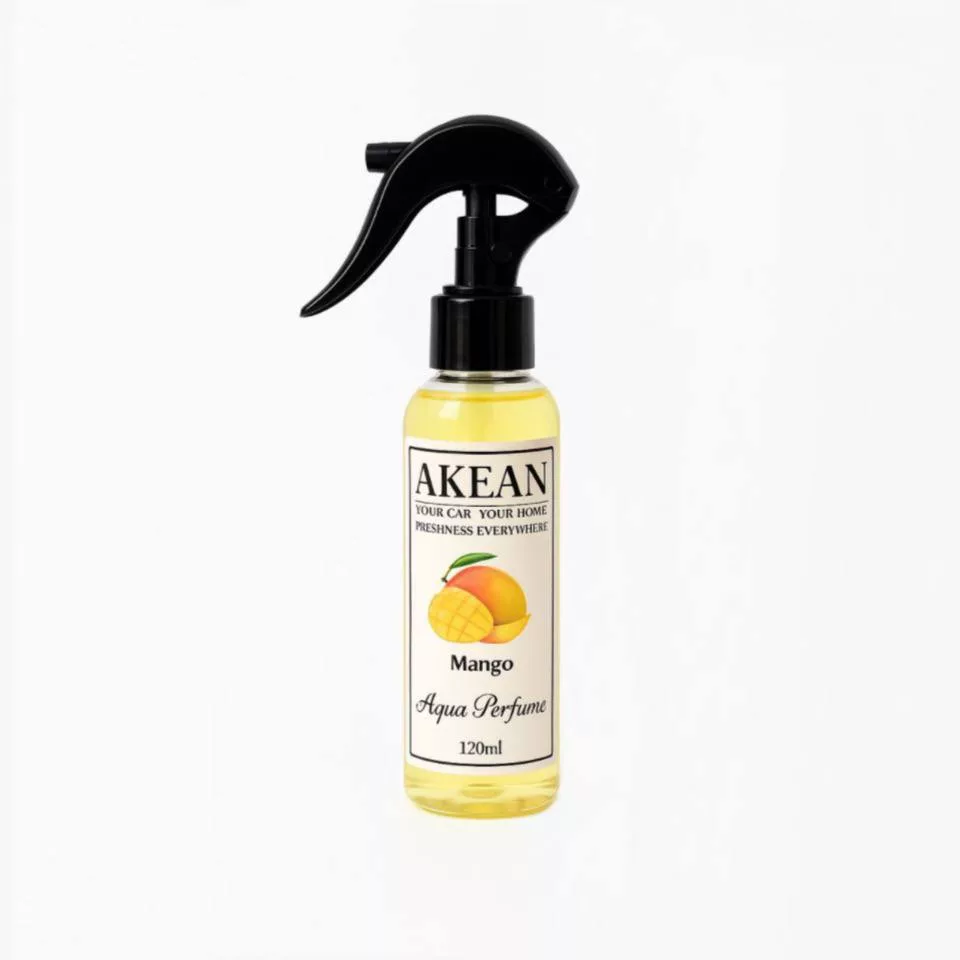 اسپری خوشبوکننده خودرو آکیان مدل 4278 با رایحه انبه حجم 120میلی لیتر