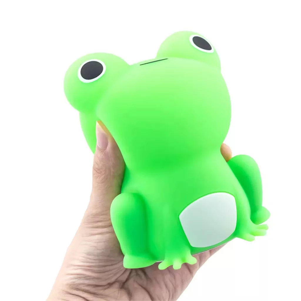 چراغ خواب اتاق کودک طرح قورباغه مدل E-6016-1