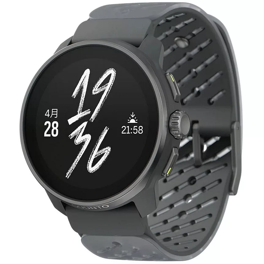 ساعت هوشمند 45 میلی متری سونتو مدل Race S Titanium کد SS051104000 بند سیلیکونی