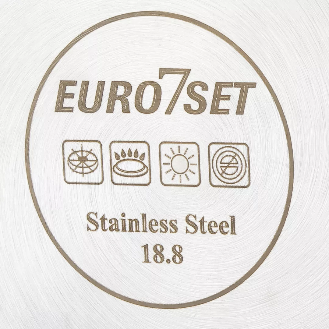 ست کتری و قوری یوروست مدل رنگی کد 2840 گنجایش کتری 3 لیتر گنجایش قوری 1 لیتر