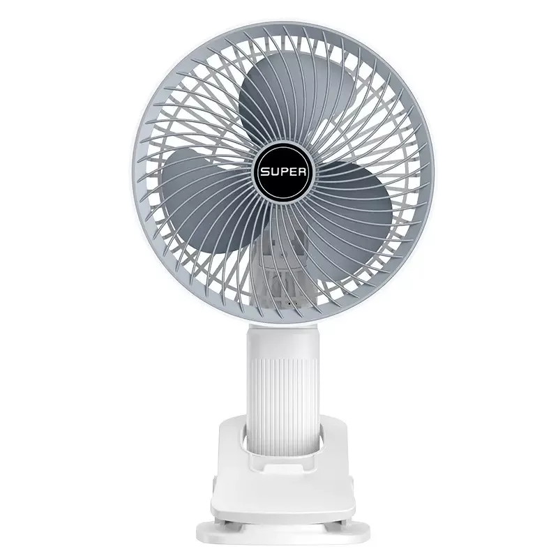 پنکه شارژی مدل Circulation Clamp Fan ظرفیت 1200 میلی آمپر ساعت