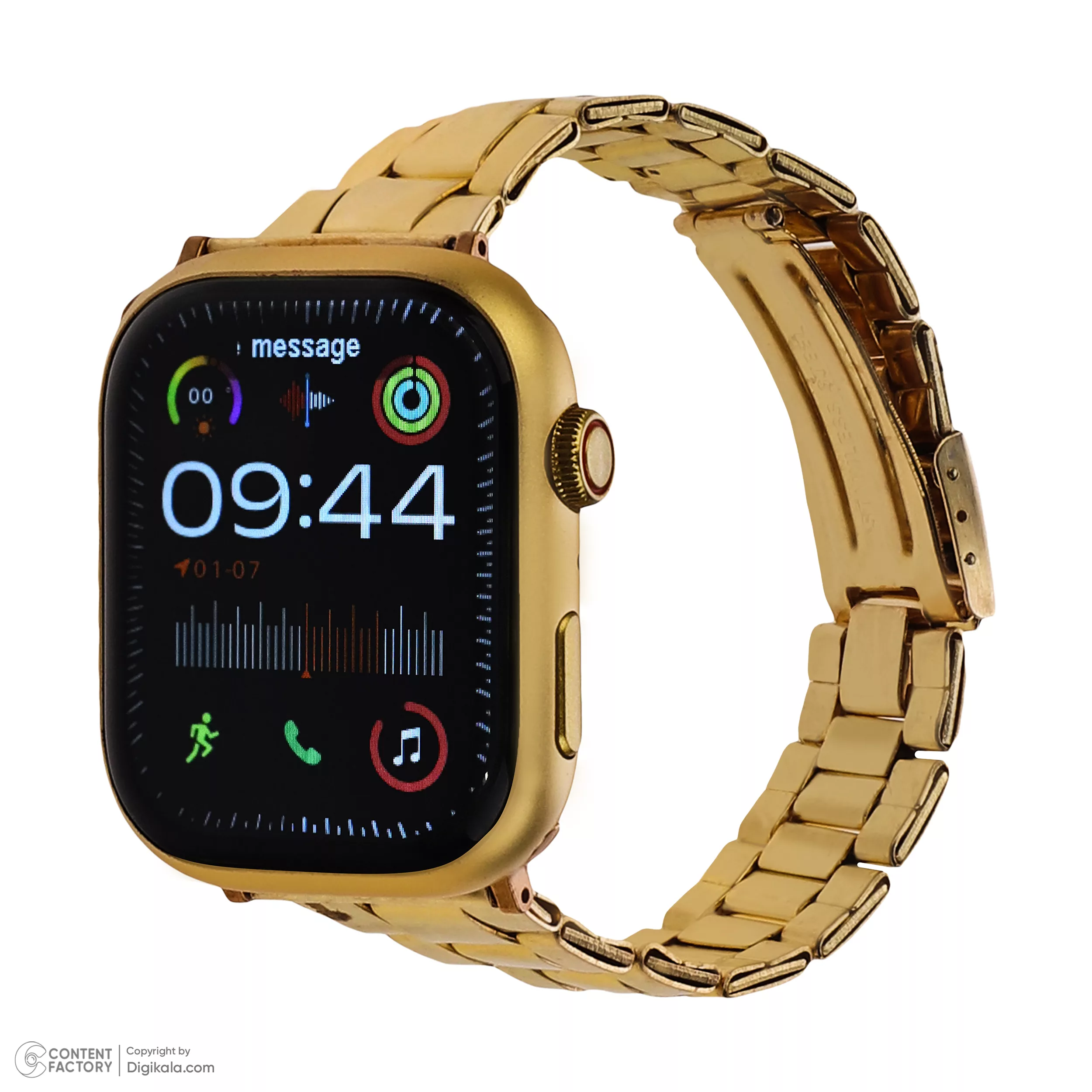 ساعت هوشمند مدل C9 PRO دارای قابلیت های صفحه نمایش رنگی، صفحه نمایش لمسی، قابلیت تغییر طرح ساعت یا تم، قابلیت مکالمه از طریق بلوتوث بند فلز