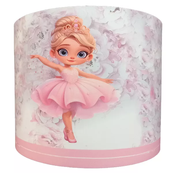 چراغ خواب اتاق کودک مدل پرنسس کد 4030405 به همراه آباژور و لوستر و ساعت