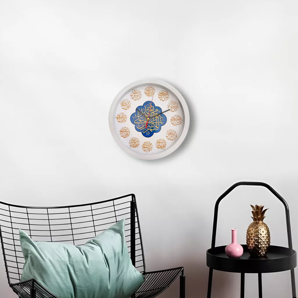 ساعت دیواری مدل دوازده امام کد 40206016