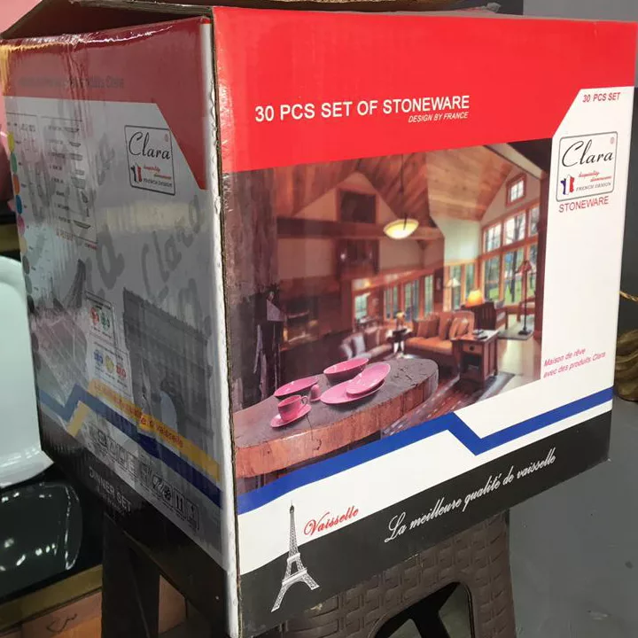 سرویس غذاخوری 30 پارچه 6 نفر مدل سرامیکی کد 1