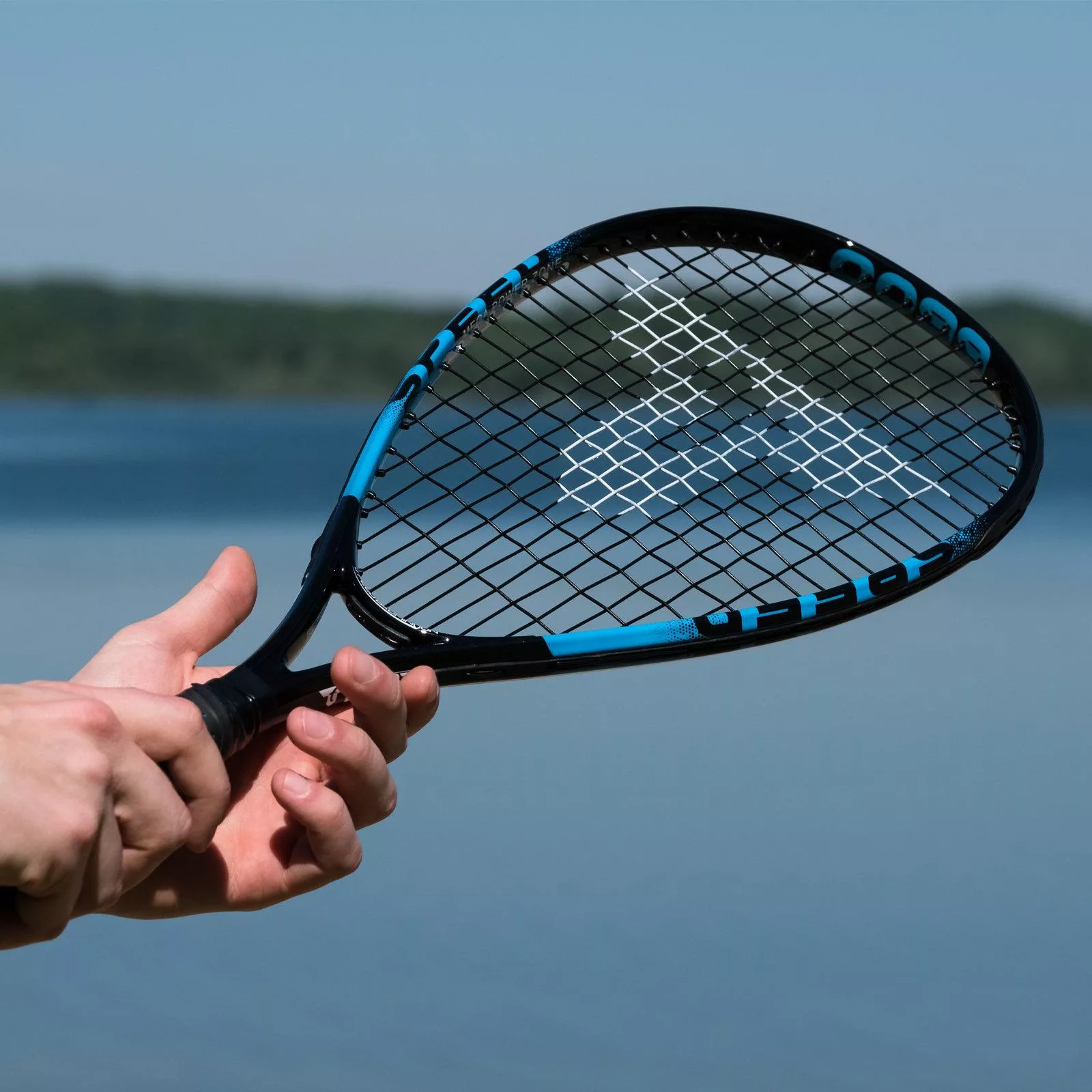 راکت بدمینتون تالبوت تورو مدل Set Speed 6600 LED بسته 2 عددی