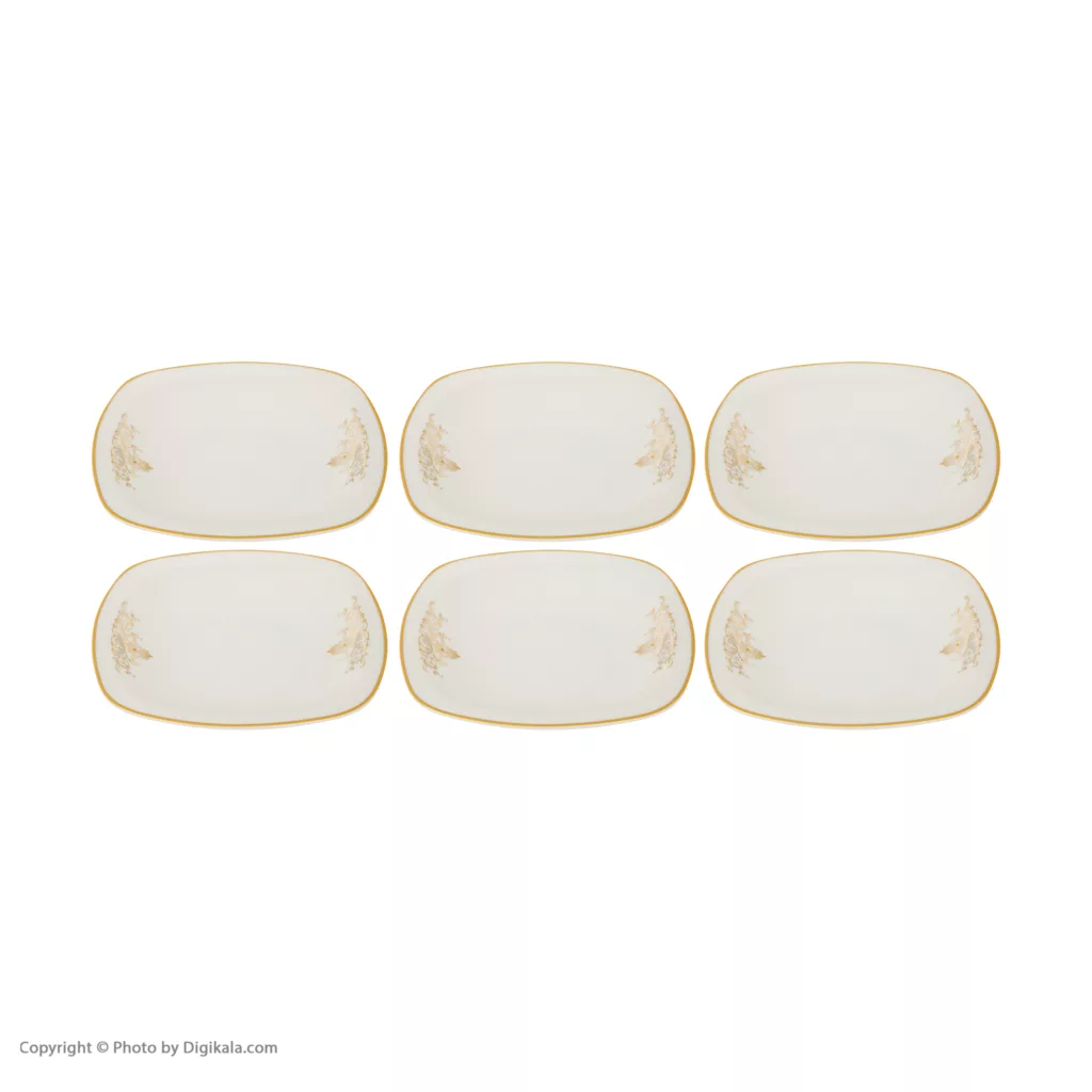 سرویس 28 پارچه چینی زرین ایران سری کواترو مدل مونت کارلو