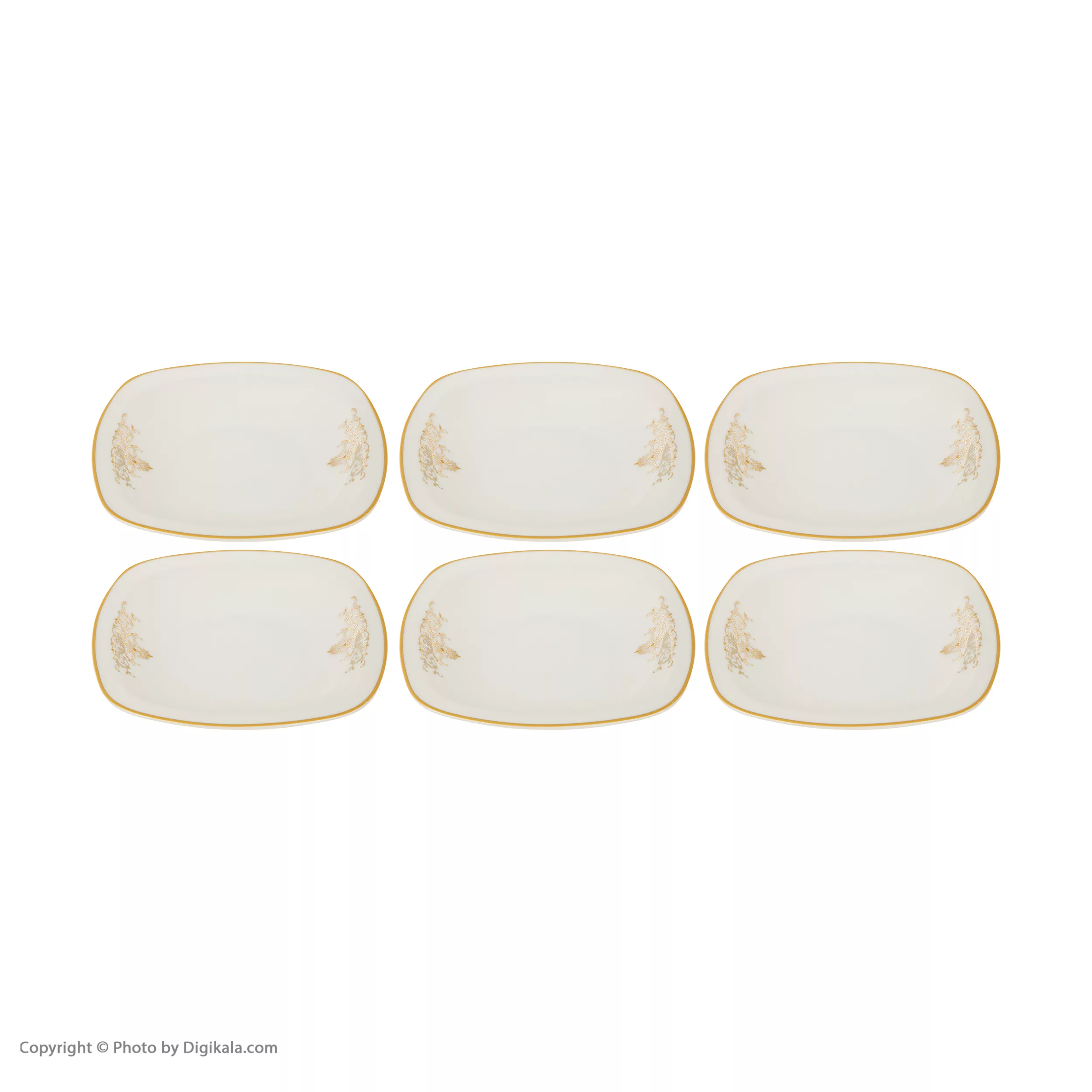 سرویس 28 پارچه چینی زرین ایران سری کواترو مدل مونت کارلو