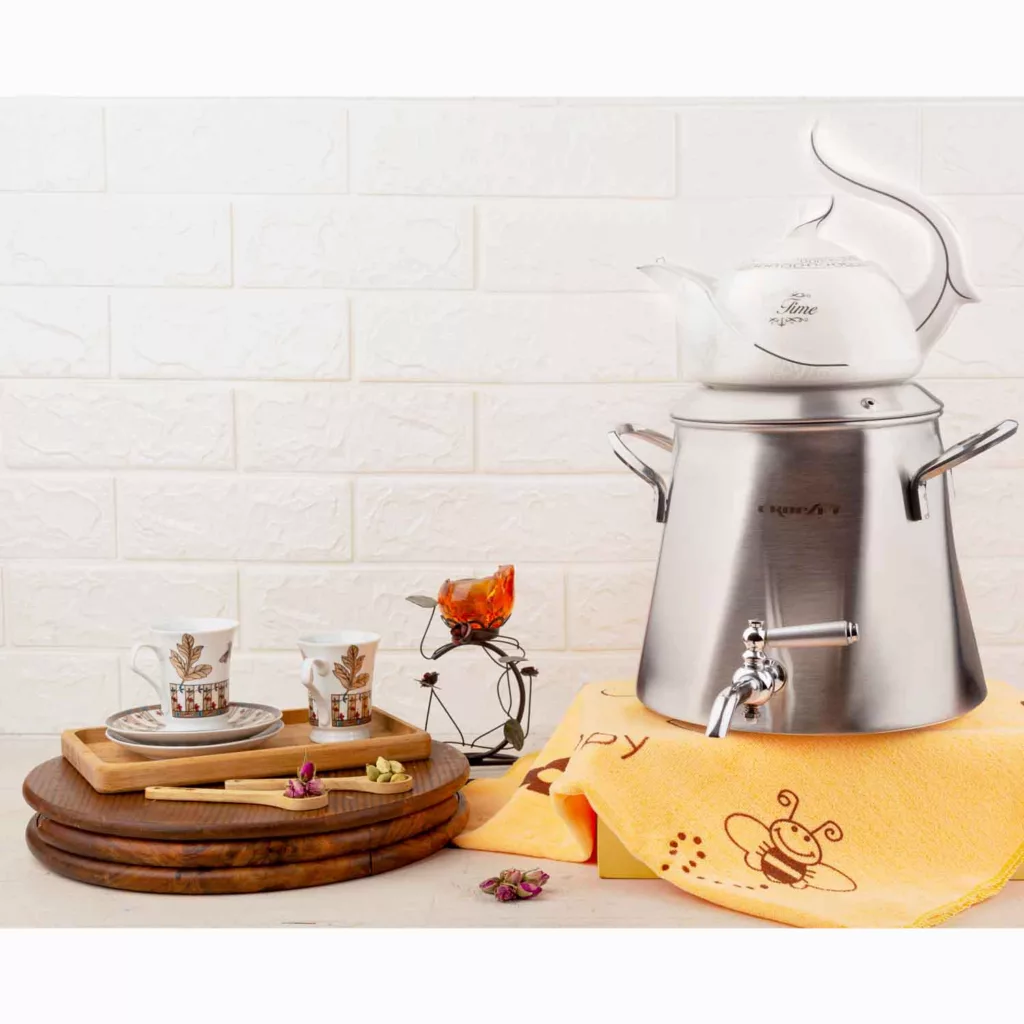 ست کتری و قوری کروپ ست مدل آرسس مات کد 1703