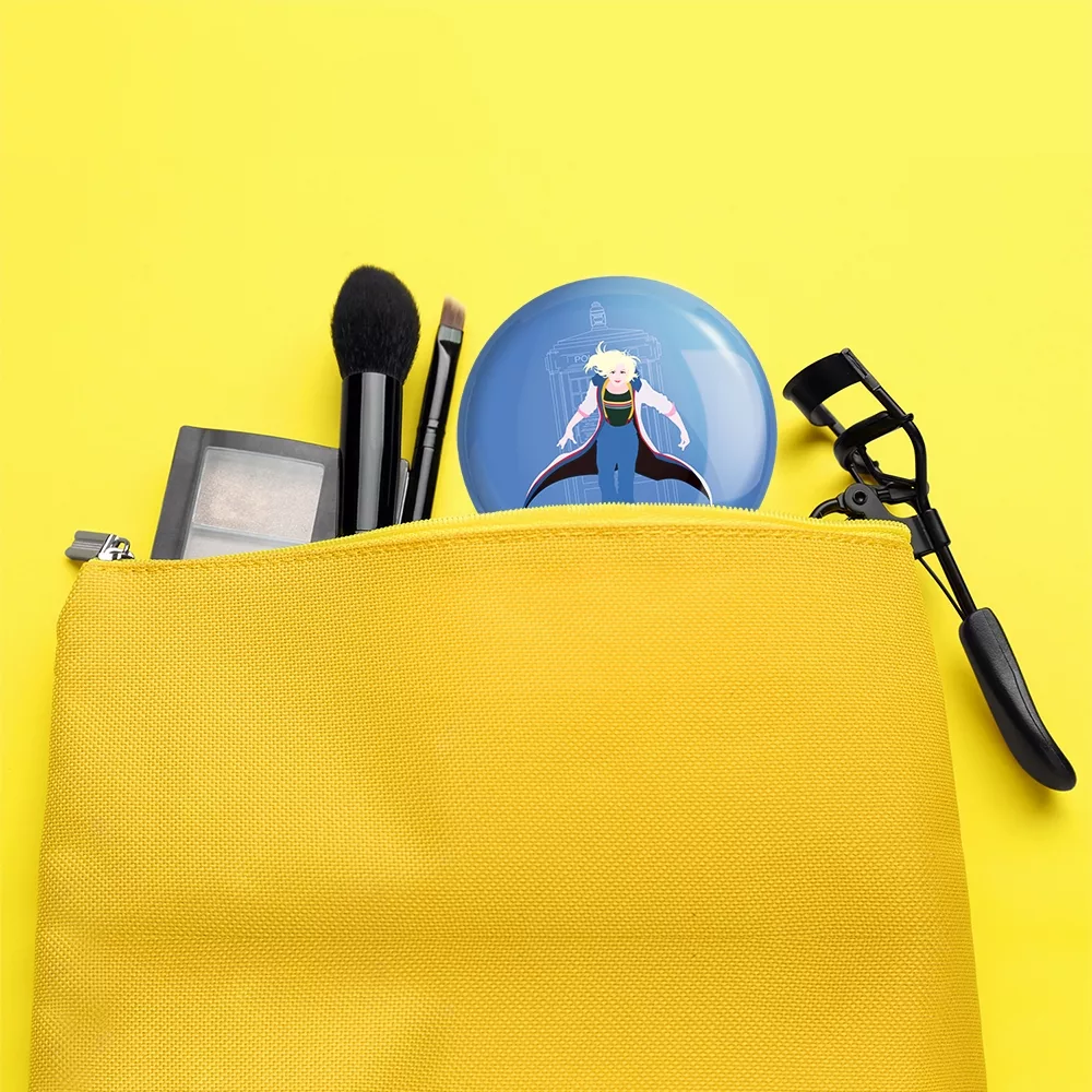 آینه جیبی خندالو مدل سریال داکتر هو Doctor Who کد 29759