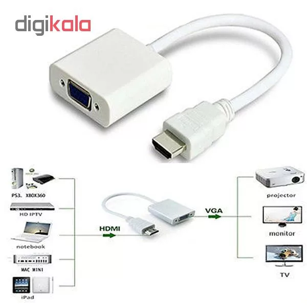 مبدل HDMI به VGA مدل HD-2