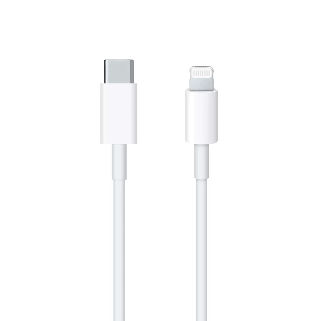 کابل تبدیل USB-C به لایتنینگ مدل ZM/A طول 1 متر