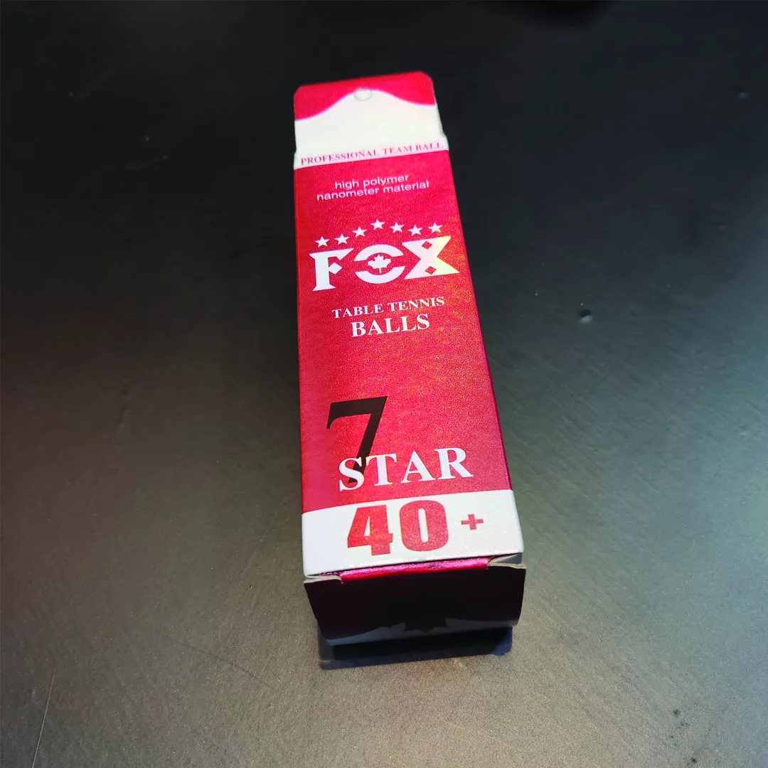 توپ پینگ پنگ فاکس مدل هفت ستاره بسته 3 عددی