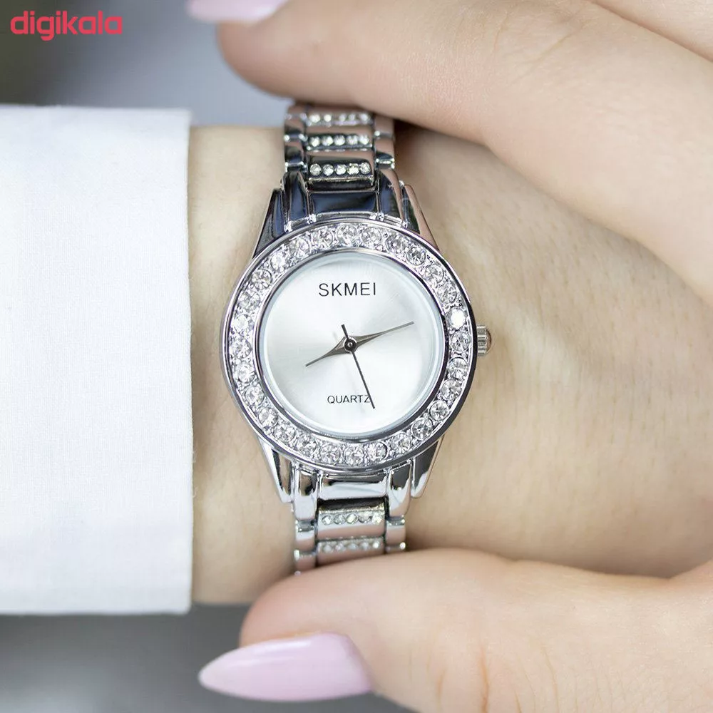 ساعت مچی عقربه‌ای کوارتز زنانه اسکمی مدل 1262SL