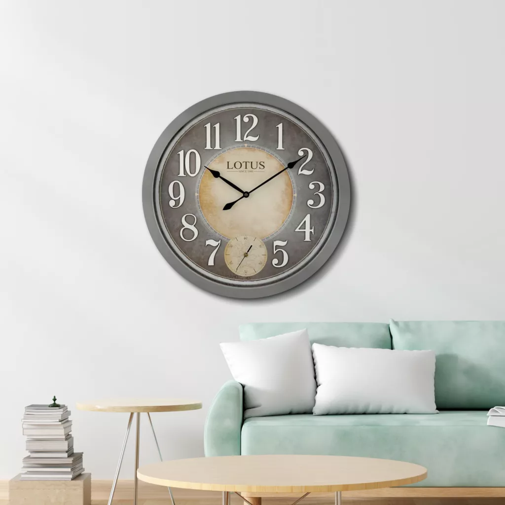 ساعت دیواری لوتوس کد W-8842