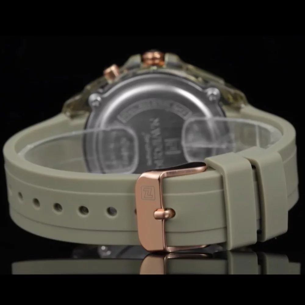 ساعت مچی عقربه‌ای کوارتز زنانه نیوی فورس مدل NF6103 GYGY