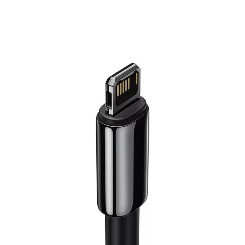 کابل تبدیل USB به لایتنینگ باسئوس مدل Tungsten fast charging data طول 1 متر