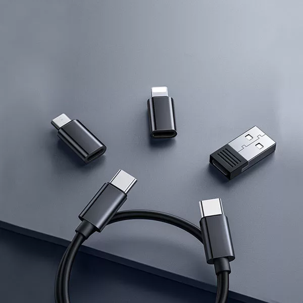 کابل تبدیل USB-C/USB به لایتنینگ/USB-C/MicroUSB مک‌دودو مدل WF-1720 طول 0.3 متر