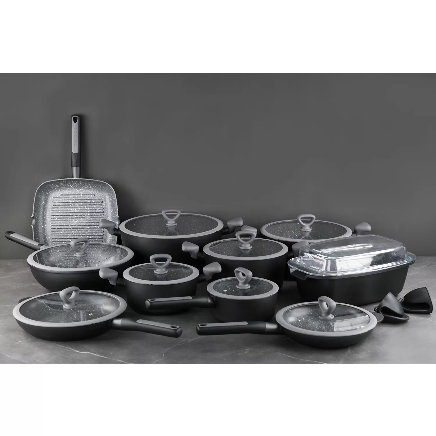 سرویس پخت و پز 21 پارچه دیکوک مدل Freja