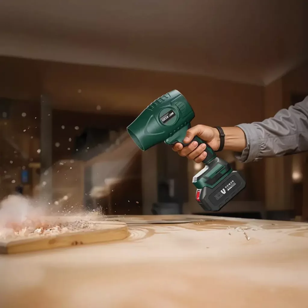 دستگاه دمنده شارژی گرین لاین مدل SJ36000