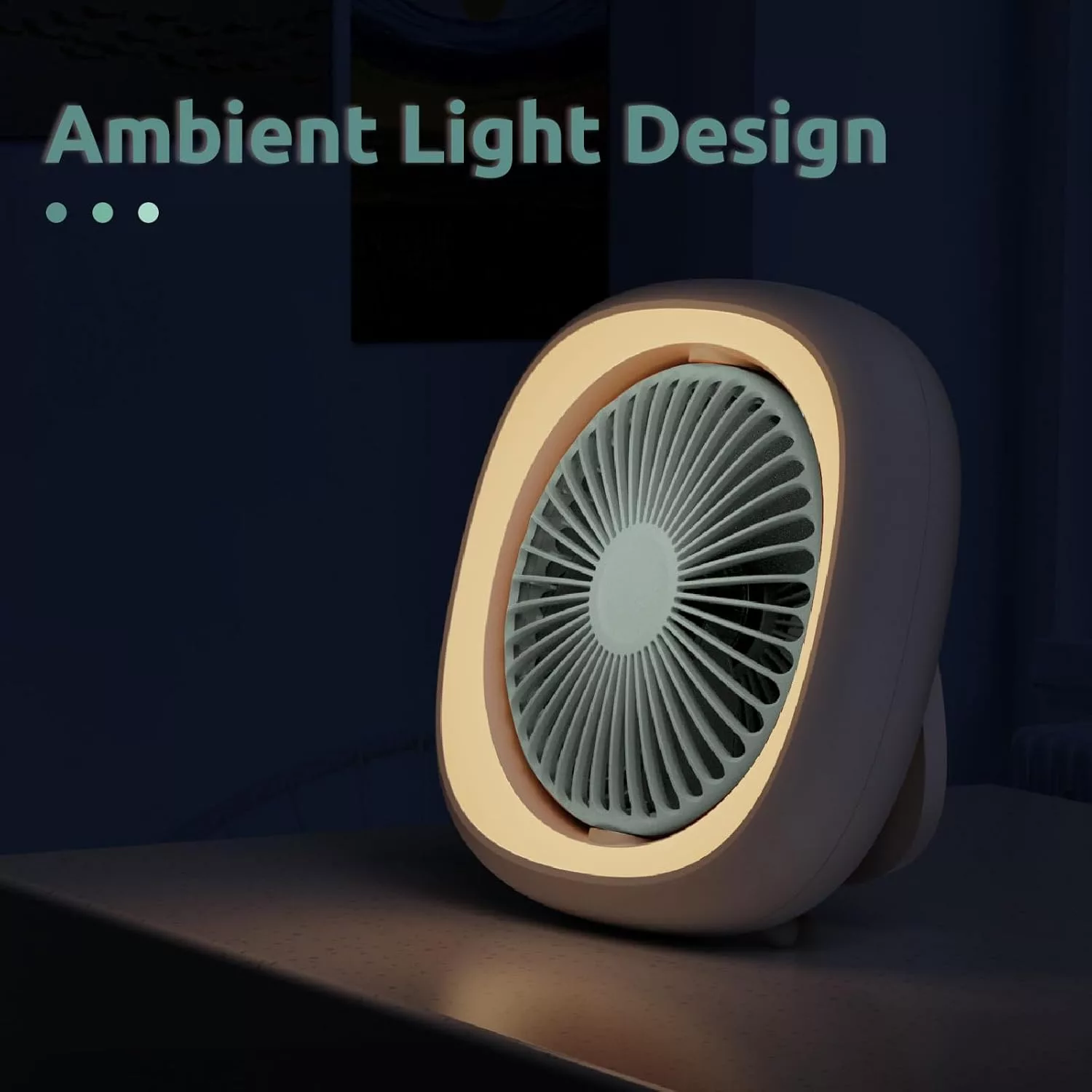 فن رومیزی مدل Multi Functional Fan ظرفیت 4000 میلی‌آمپر ساعت