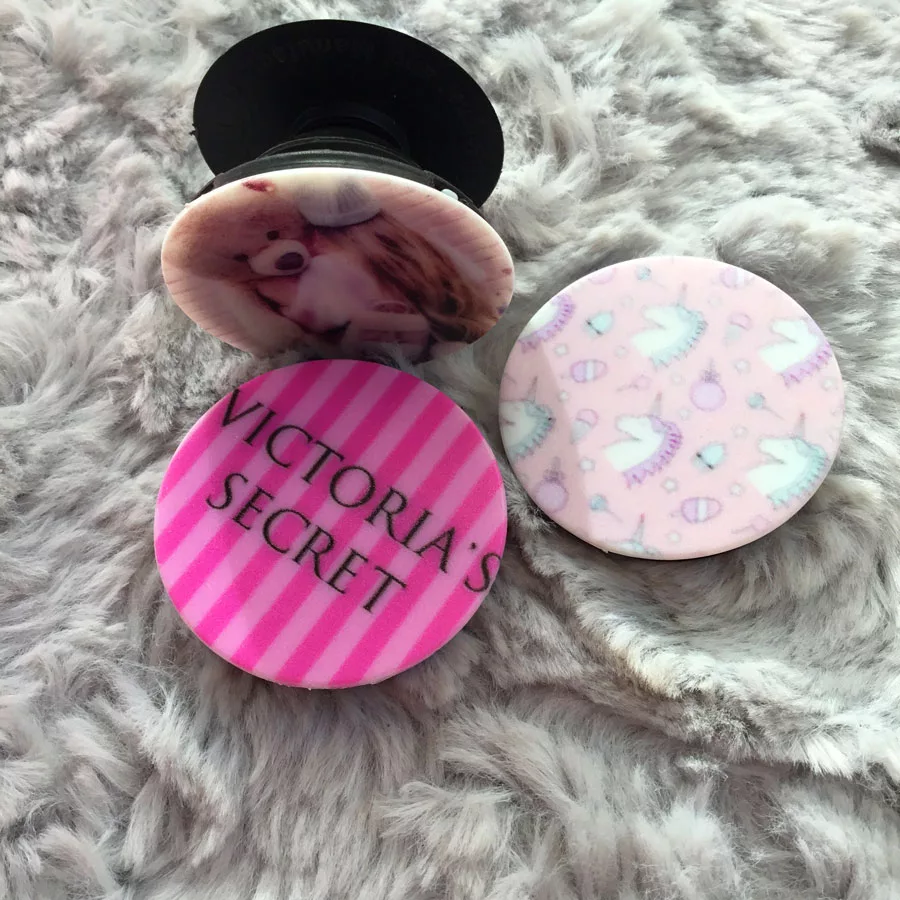 پایه نگهدارنده گوشی موبایل پاپ سوکت طرح Teddy کد P2 مجموعه سه عددی