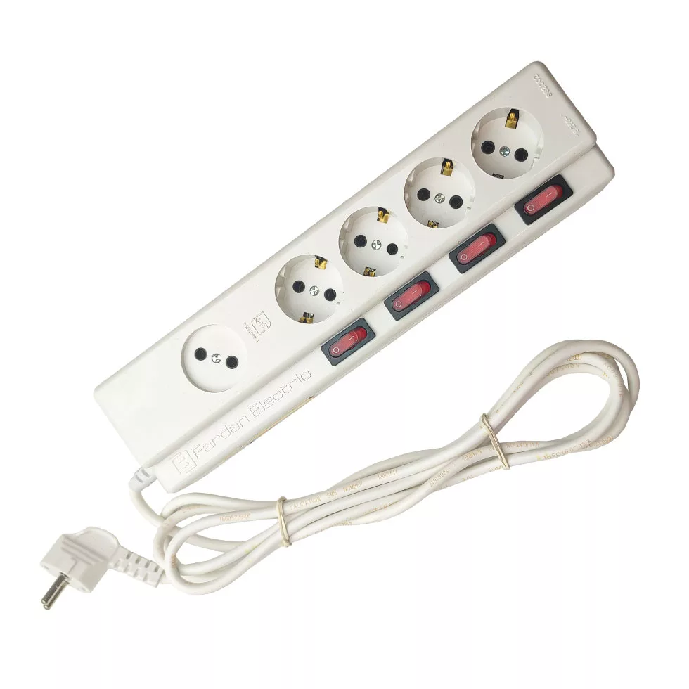 چندراهی برق فردان الکتریک مدل 1+4 کد 30901