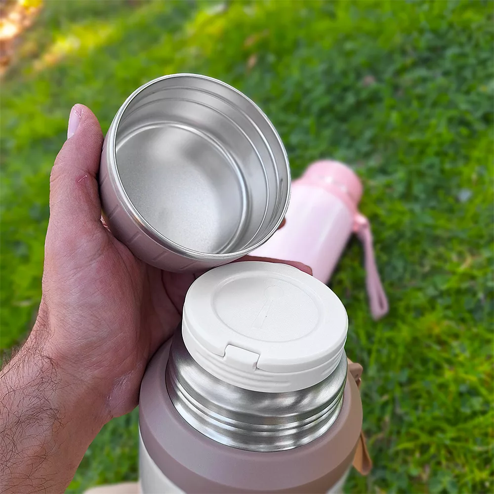 ظرف سفری طرح بشکه ای گنجایش 1.2 لیتر