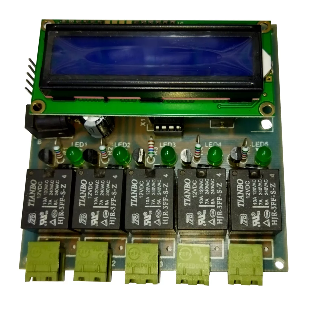 کیت تایمر برق مدل 5 کانال