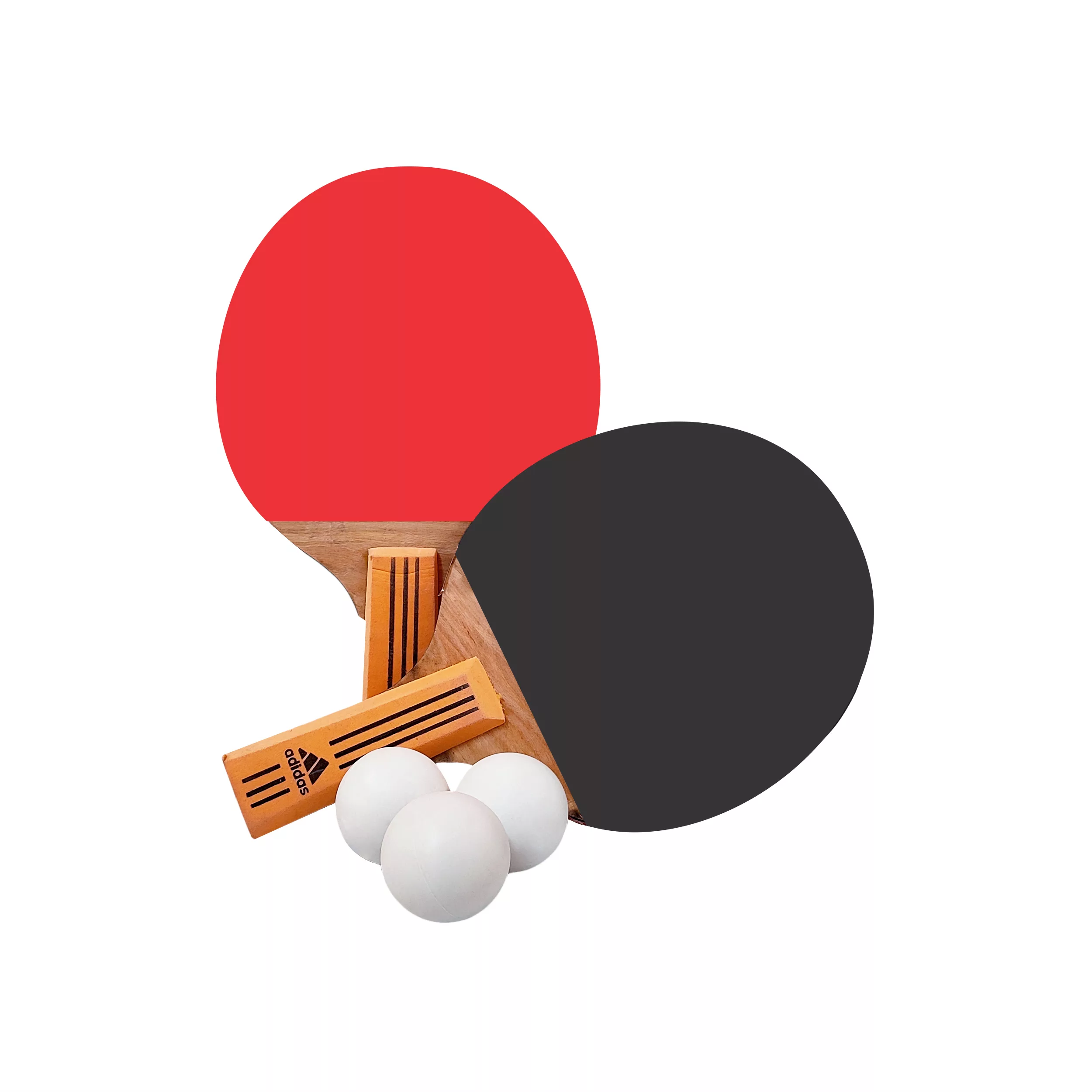 راکت پینگ پنگ مدل فروردین به همراه توپ بسته 3 عددی