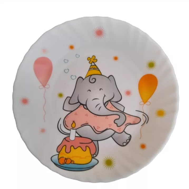 سرویس غذاخوری 5 پارچه پارس اوپال طرح فیلی کد 650