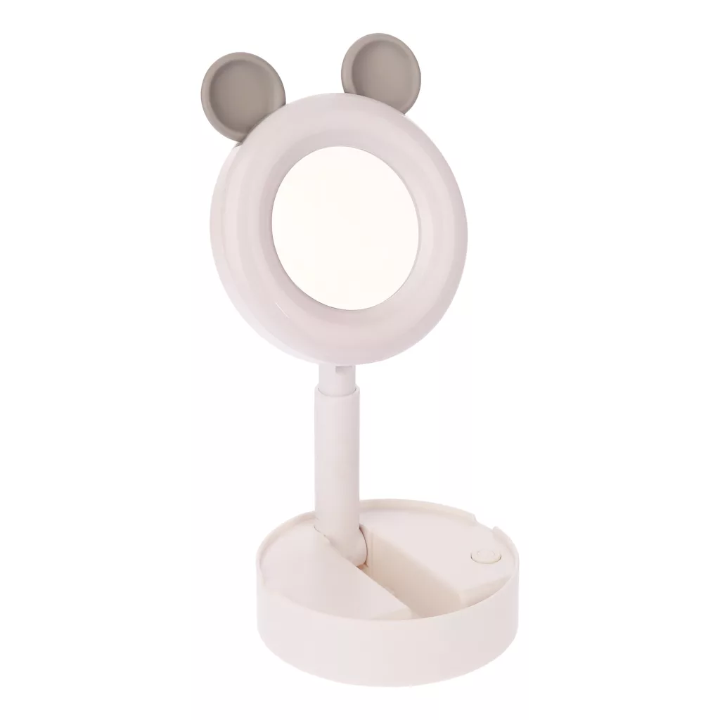 آینه آرایشی رینگ‌لایت‌دار مدل NO.0838-4