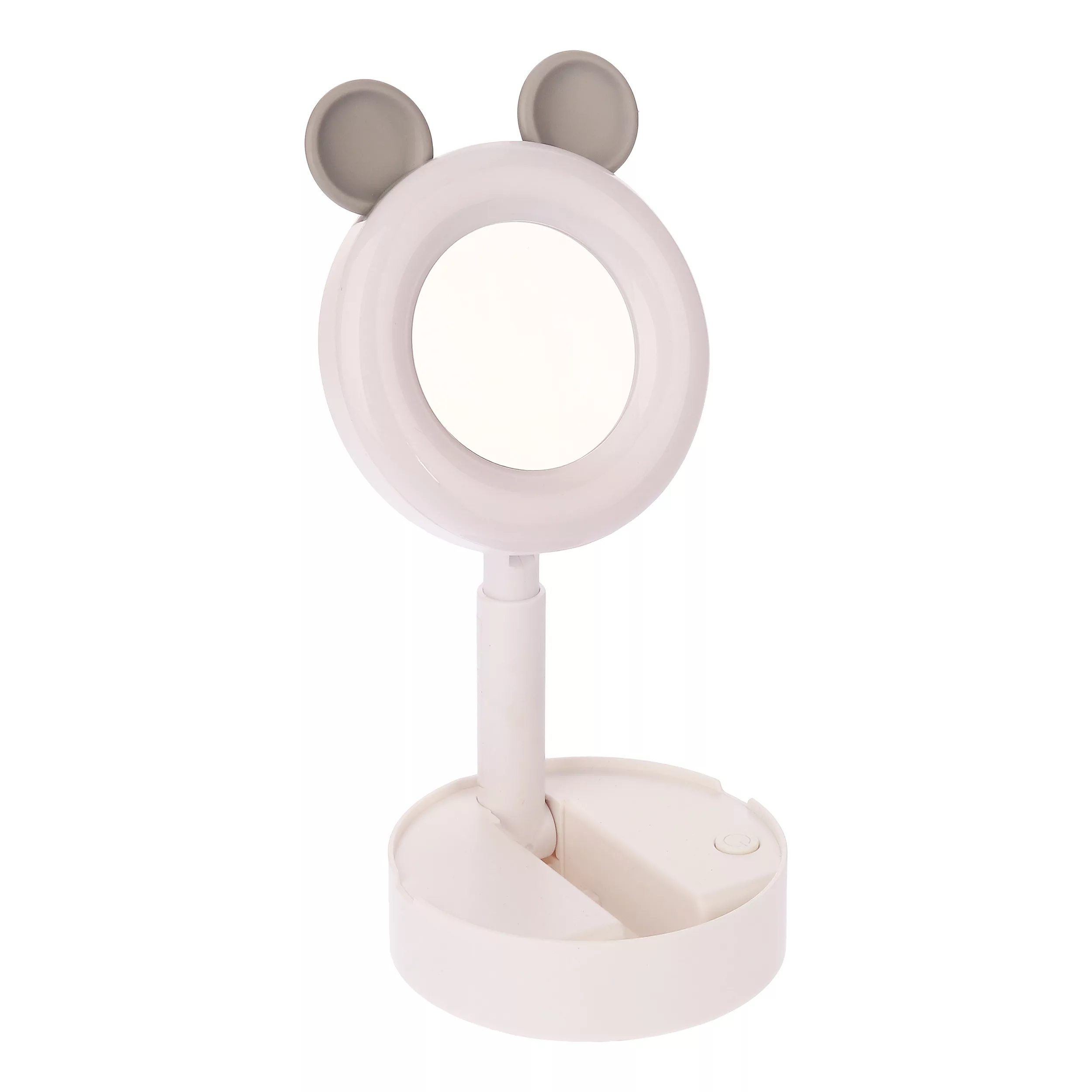 آینه آرایشی رینگ‌لایت‌دار مدل NO.0838-4