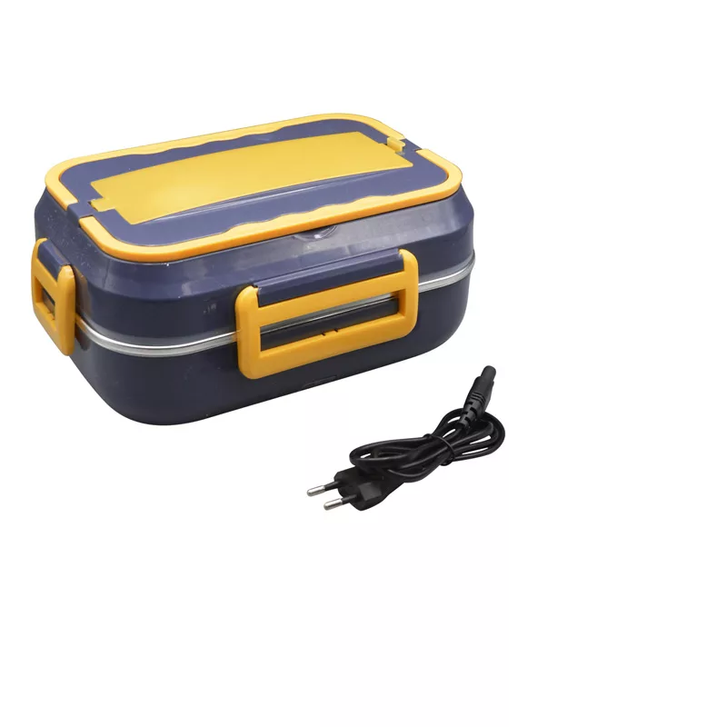 ظرف غذای برقی مدل GS-M-DFH-238598 به همراه قاشق و چنگال