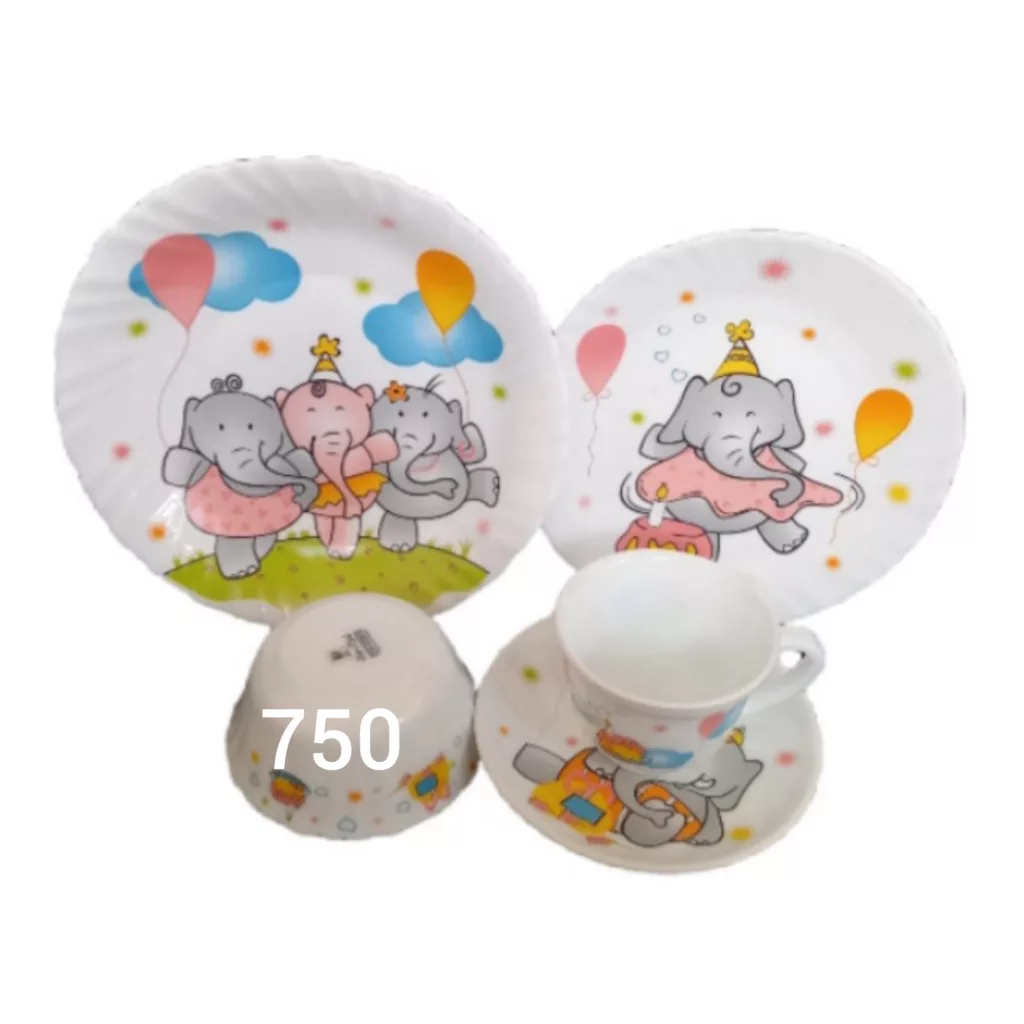 سرویس غذاخوری 5 پارچه پارس اپال
طرح فیل کوچولو کد750