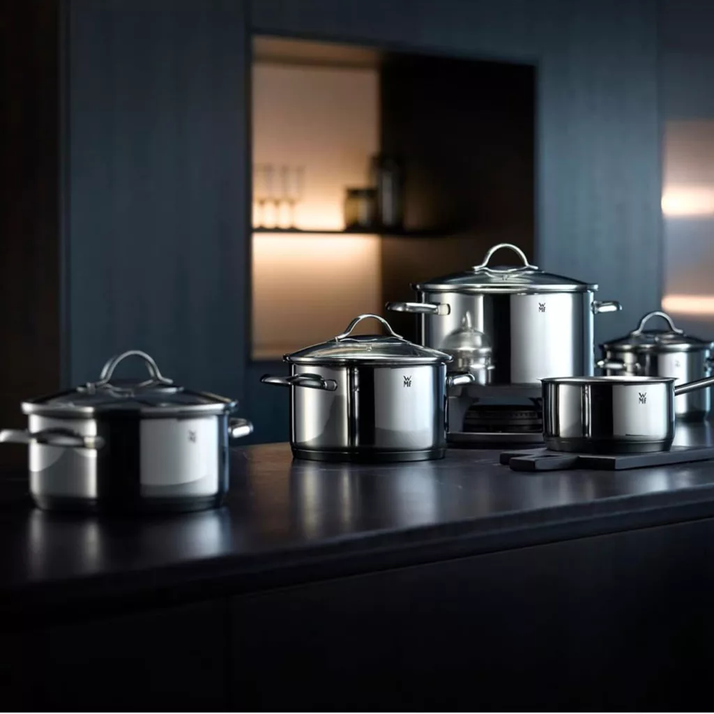 سرویس قابلمه استیل 5 پارچه دبلیو ام اف مدل Provence Plus