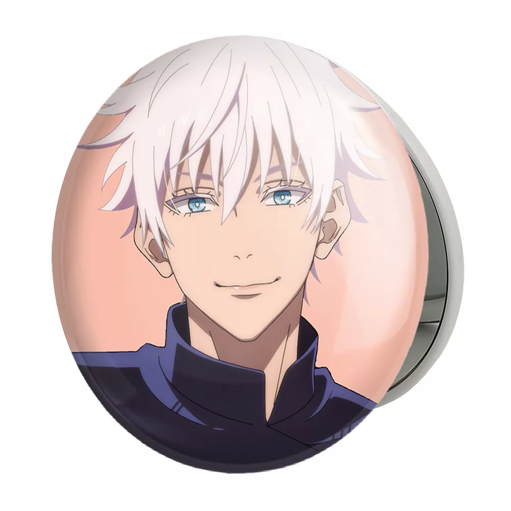 آینه جیبی خندالو طرح گوجو ساتورو انیمه جوجوتسو کایزن Jujutsu Kaisen مدل تاشو کد 30175