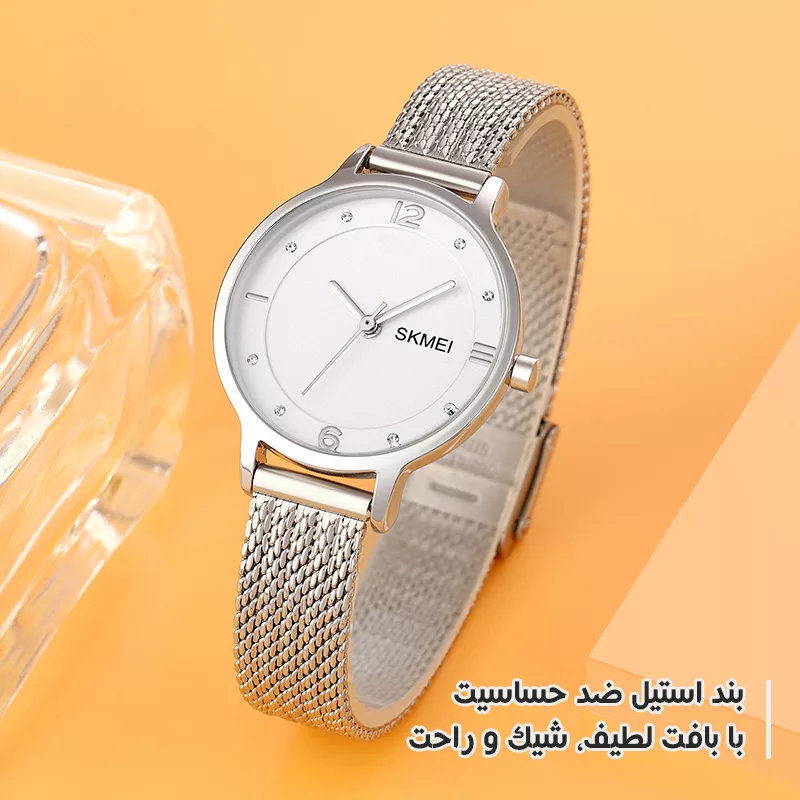 ساعت مچی عقربه‌ای کوارتز زنانه اسکمی مدل 1874 SI