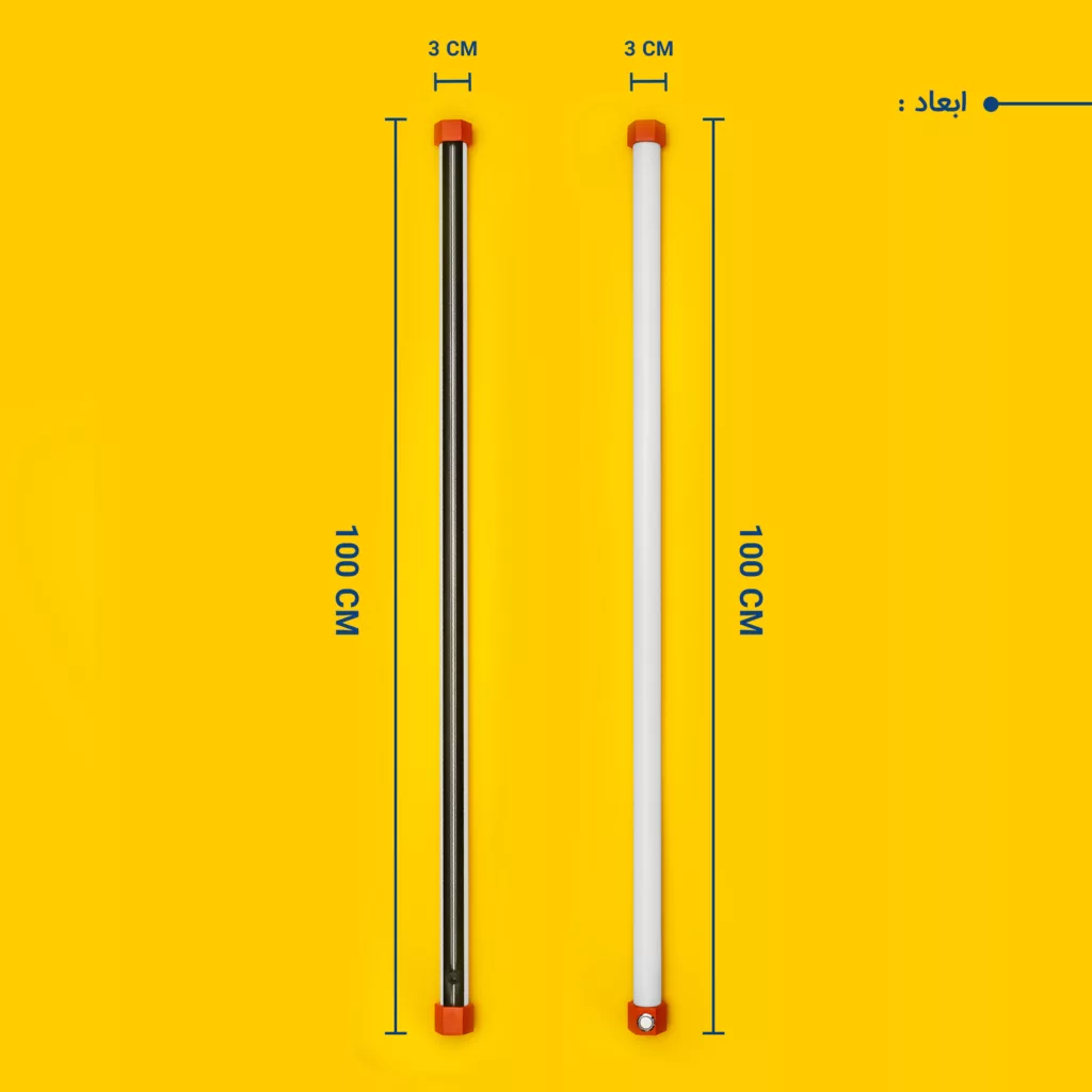نور ثابت ال ای دی چیکولایت مدل M100 Orange X2