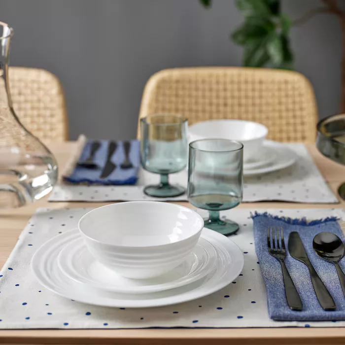 سرویس غذاخوری 12 پارچه ایکیا مدل FAVORISERA کد 404.586.00