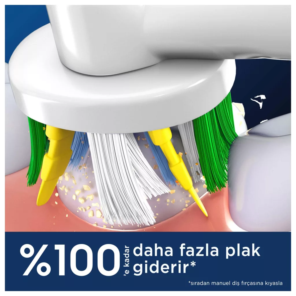 سری یدک مسواک برقی اورال-بی مدل PRO Floss Action بسته 2 عددی